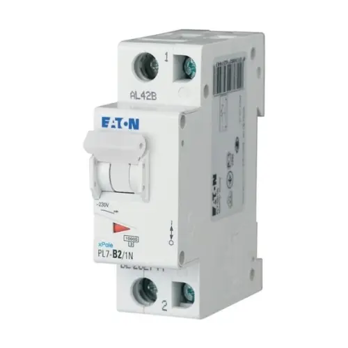 Jistič EATON PL7-B2/1N 2A 165218