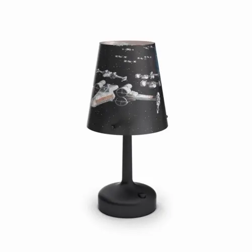 Philips STAR WARS LAMPA STOLNÍ černá na baterie 71888/30/16