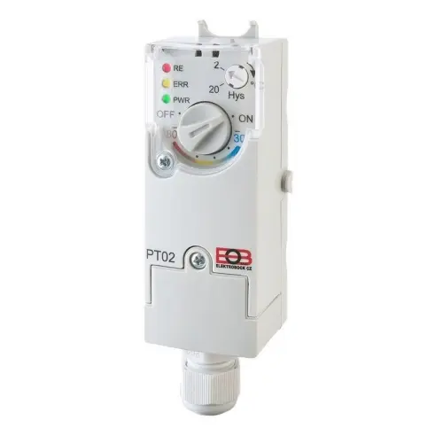 Termostat příložný elektronický Elektrobock PT02