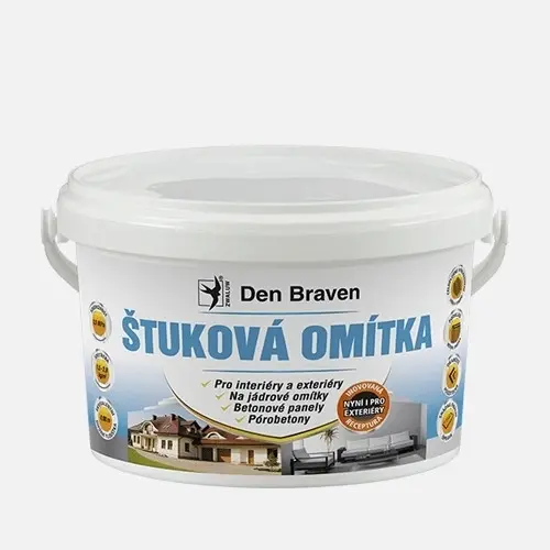 Den Braven Štuková omítka bílá Typ: kbelík, Barva: bílá, Balení: