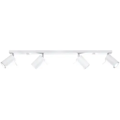 Bodové svítidlo SOLLUX Ring 4l GU10 4x40W bez zdroje SL.0331 bílá