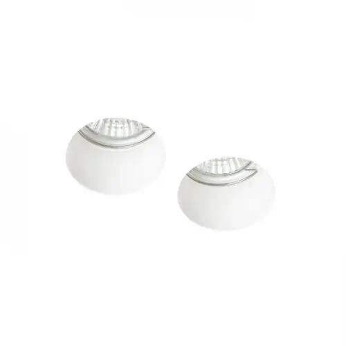 RED - DESIGN RENDL RENDL QUO R II zápustná sádrová 230V GU10 2x35W R12900