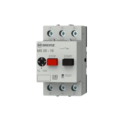 Motorový spouštěč MERZ MS25 4-6,3A 35/007
