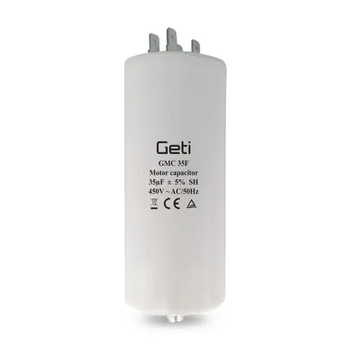 Kondenzátor rozběhový motorový 35uF 450V GETI GMC 35F