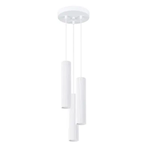 Závěsné svítidlo SOLLUX KARBON 3P bílá GU10 3x10W bez žárovek SL.1538