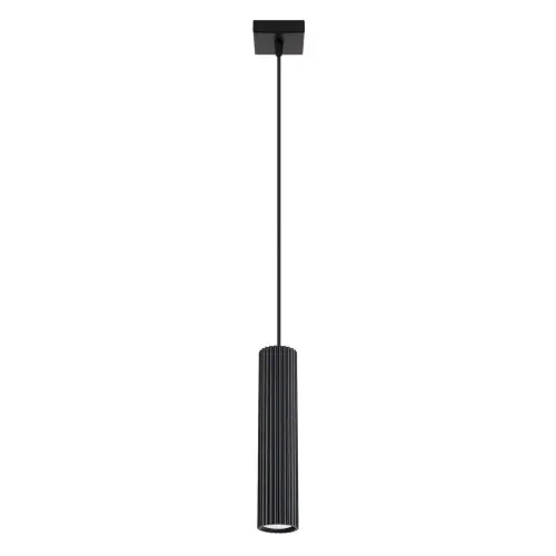 Závěsné svítidlo SOLLUX KARBON 1 černá GU10 1x10W bez žárovky SL.1573
