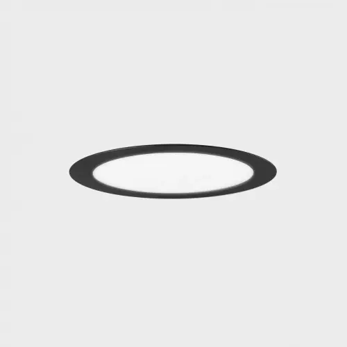 KOHL LIGHTING KOHL-Lighting DISC zapuštěné svítidlo s rámečkem pr. 225 mm černá 20 W CRI 80 3000K Non-Dimm