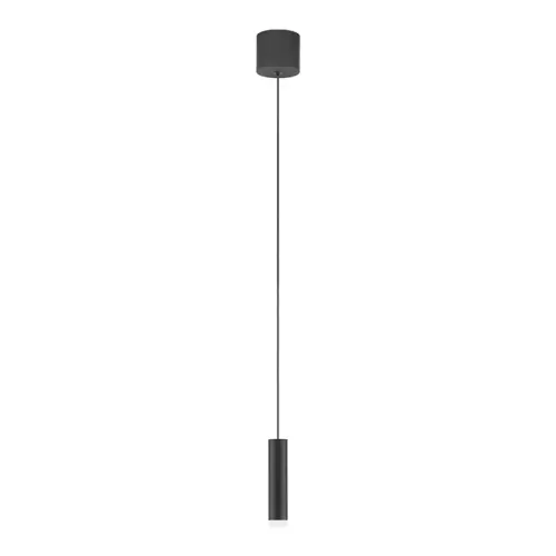 Závěsné LED svítidlo NOVA LUCE DOC 5W 3000K CRI>90 UGR<18 120° černé 9070164