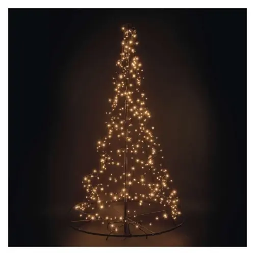 LED vánoční stromek 180cm EMOS DCTW32 230V venkovní IP44 i vnitřní použití teplá bílá vintage
