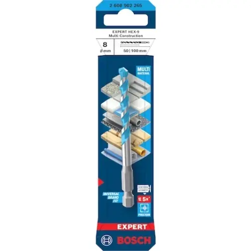 Vrták EXPERT HEX-9 Multi Construction 8x50x100 mm Bosch 2.608.902.265