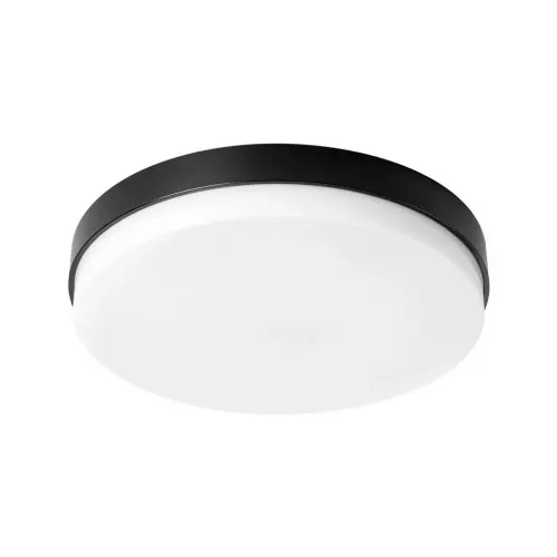 Přisazené LED svítidlo PROLUMIA Prodisc III Ø 335mm max 21,5W zap/vyp černá 3000-3500-4000K 120° IP54 40008275