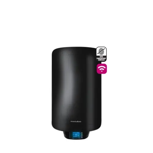 Nerezový ohřívač vody bojler metalac SIRIUS BLACK MB 80 Wi-Fi
