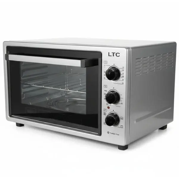 Stolní trouba LTC 40 l – horkovzdušná, 1400 W, šedá