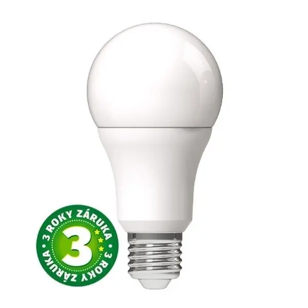 Prémiová LED žárovka E27 13W 1521lm, studená, ekv.100W, 3 roky