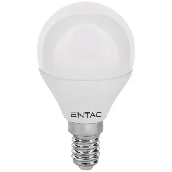 LED žárovka E14 6,5W 540lm G45, teplá, ekv. 44W