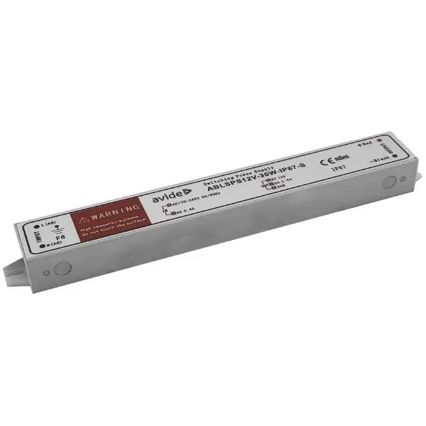 Trafo - Prémiový voděodolný LED napájecí zdroj 12V 30W 2,5A IP67