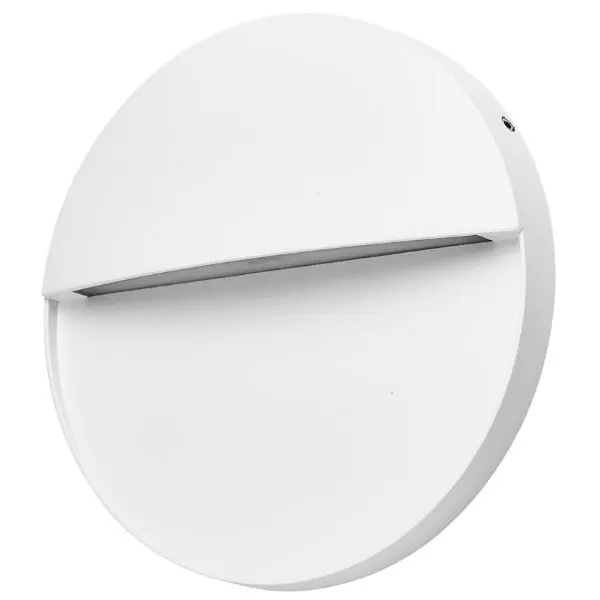 LED venkovní nástěnné svítidlo - osvětlení schodiště Sevilla 16cm, bílé, denní světlo 6W