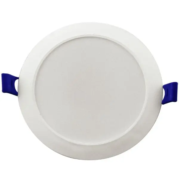 Vestavný LED panel 9W 825lm, teplá, kruhový, 12cm