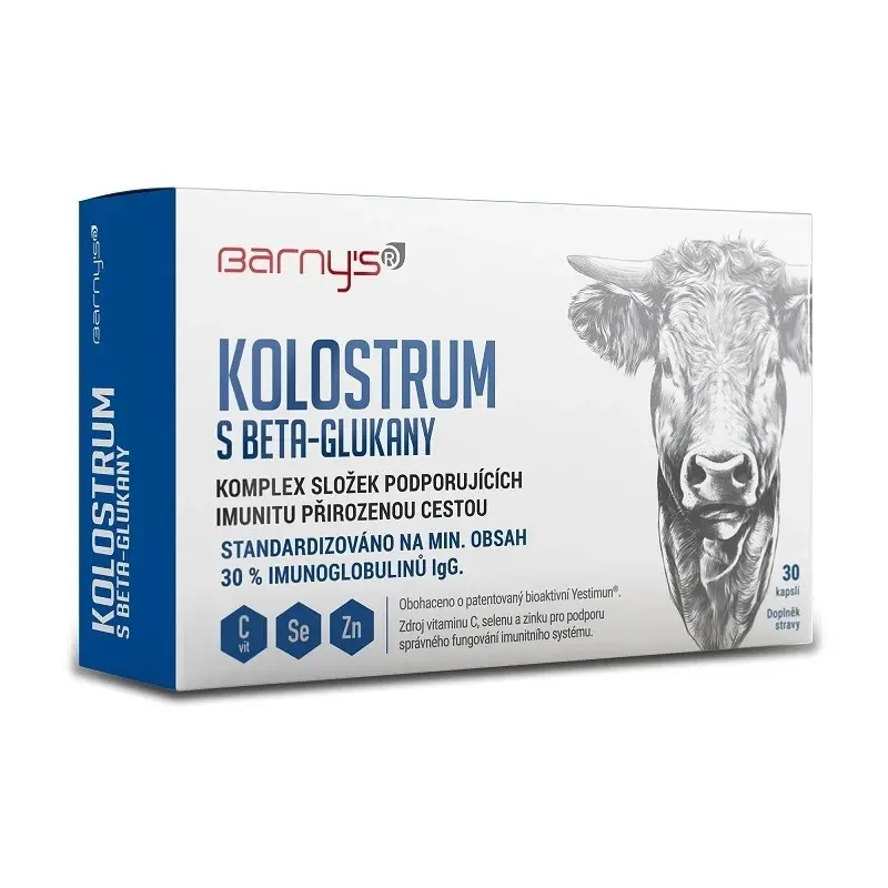 Barny's Kozí kolostrum 60 kapslí
