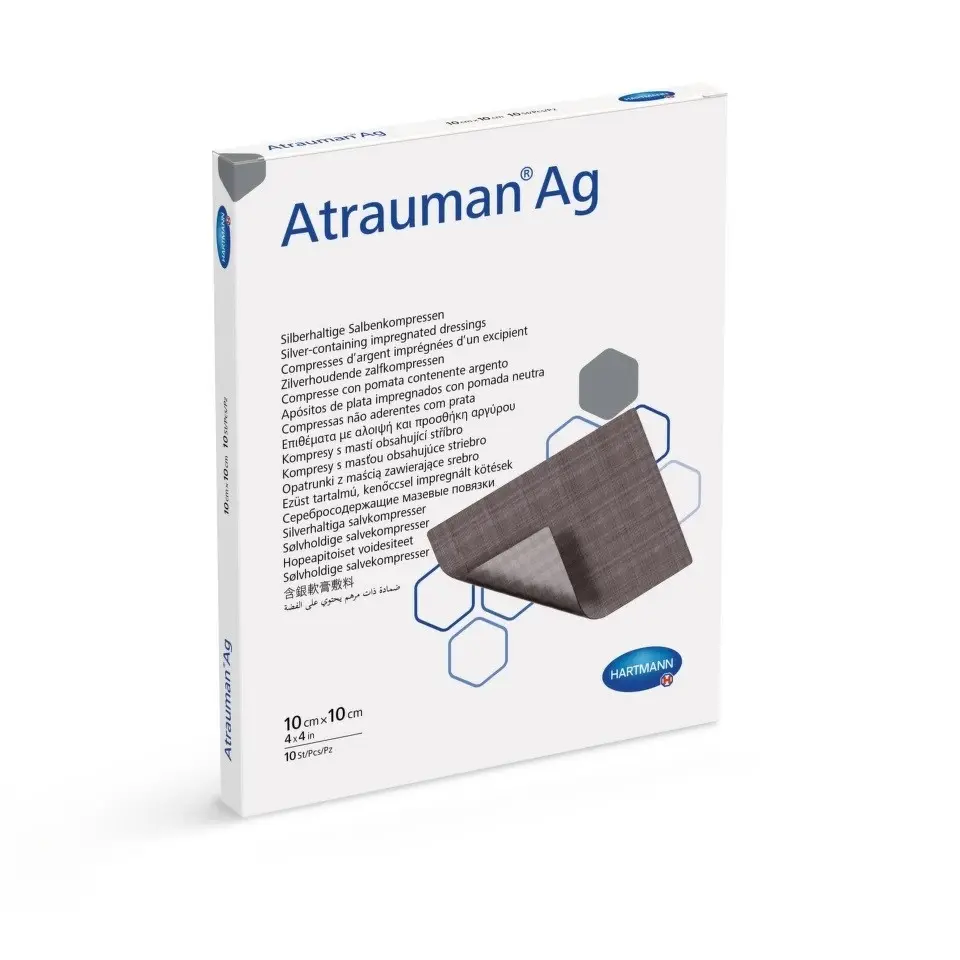 Kompres Atrauman AG sterilní krytí 10x10cm 10ks