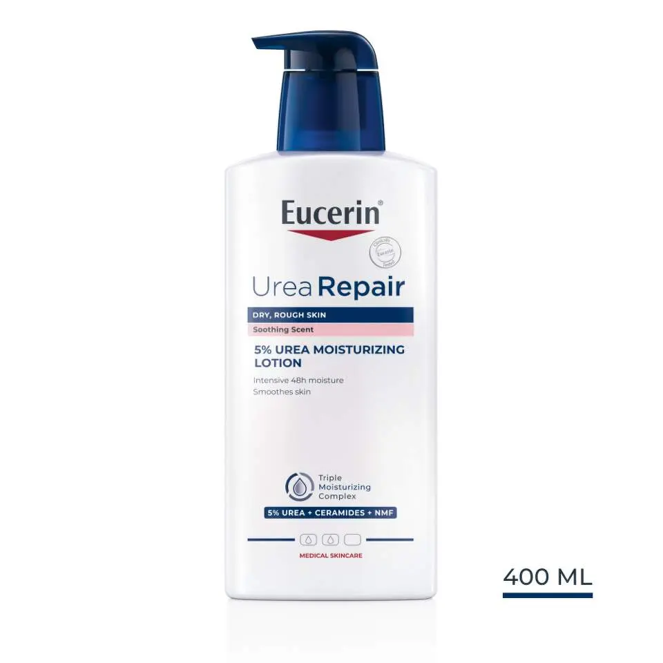 EUCERIN UreaRepair Tělové mléko 5% urea s parfemací 400ml