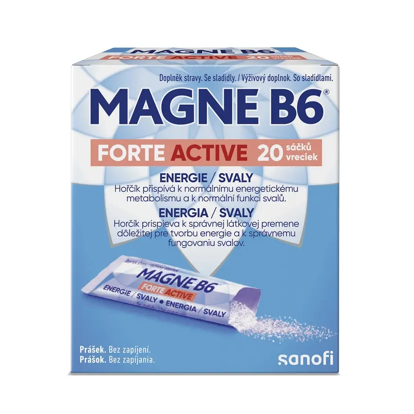 MAGNE B6 Forte Active 20 sáčků