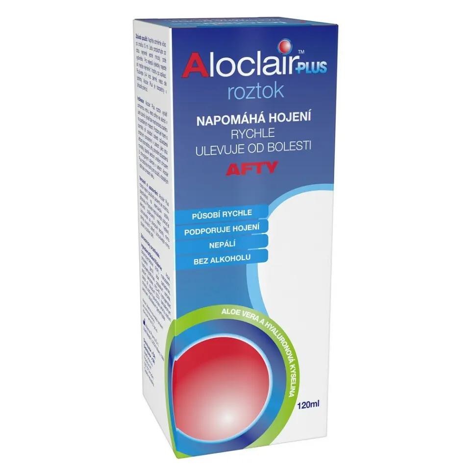 Aloclair PLUS roztok 120ml