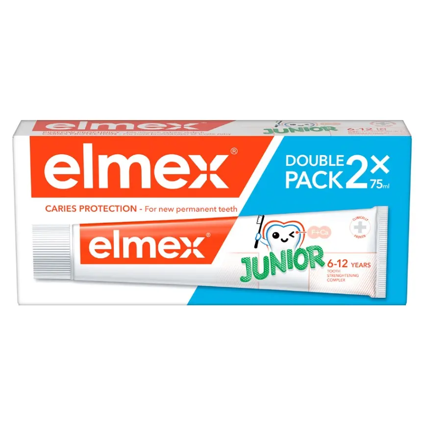 Elmex Junior pro děti od 6-12let 2x75 ml