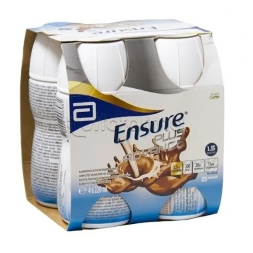 ENSURE PLUS ADVANCE KÁVOVÁ PŘÍCHUŤ POR SOL 4X220ML
