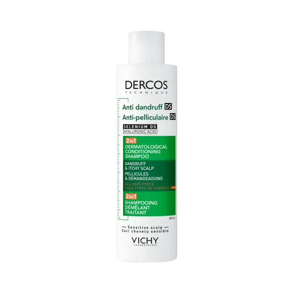 Vichy Šampon a kondicionér 2v1 Anti Dandruff DS (Dermatological Conditioning Shampoo) 200 ml