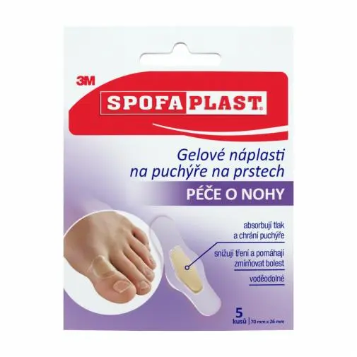 3m Spofaplast 911N Gelové náplasti na puchýře na prstech 5ks