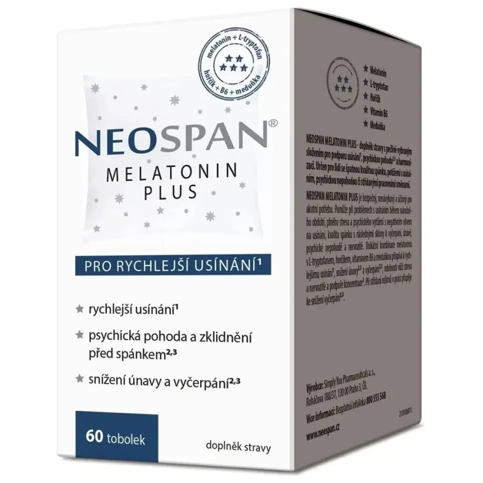 NEOSPAN melatonin plus 60 tob.