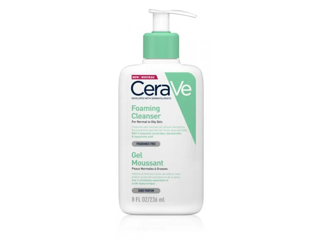 CeraVe - Čisticí pěnící gel, 236 ml - poškozený aplikátor