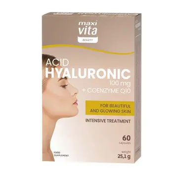 Maxi Vita Beauty Kys.hyaluron.+koenzym Q10 cps.60