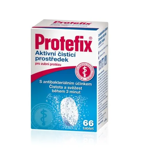 Protefix čistící tablety na protézy 66tbl