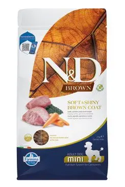 N&d Brown Dog Adult Mini Lamb& Spirulina&carrot 2kg
