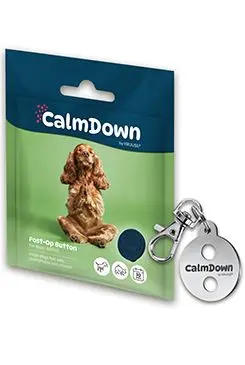 CalmDown Dog Tag Kit kovový přívěsek+1knoflík KRUUSE