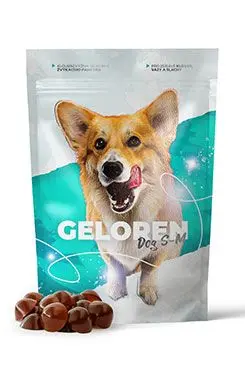 Geloren Dog Žvýkací Gelové Tablety S-M - 180g