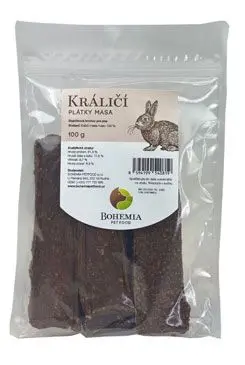 BOHEMIA PLÁTKY Králičí 100g + Množstevní sleva