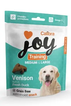 Calibra Joy Dog Training M&L Venison&Duck 300g + Množstevní sleva