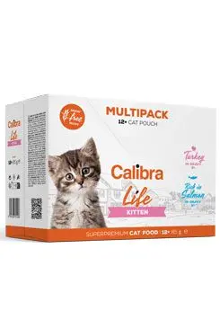 Calibra Cat Life kapsa Kitten Multipack 12x85g + Množstevní sleva