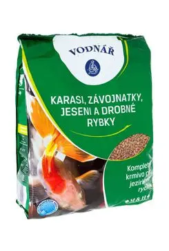 Krmení pro ryby Vodnář KARASI, ZÁVOJNATKY A DROBNÉ RYBKY 4 kg