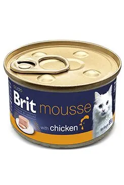 Brit Premium Cat by Nature Mousse Chicken 85g + Množstevní sleva