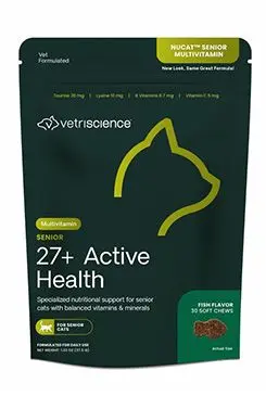 VetriScience Nu-Cat Senior potr.doplň st.kočky 37,5g + Množstevní sleva