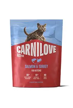 Carnilove Cat Active Dry Salmon&turkey Kittens 400g