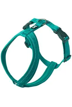 Postroj Y Hurtta Casual Eco paví zeleň 70-80cm