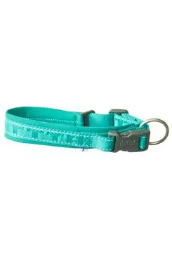 Obojek Hurtta Casual eco paví zeleň 30-40cm