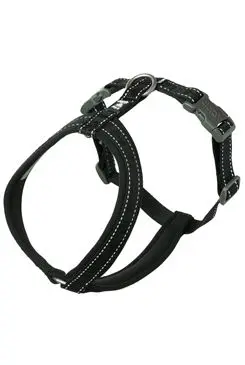 Postroj Y Hurtta Casual Eco černý 60-70cm