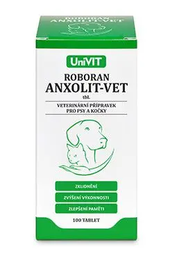 UniVIT ROBORAN Anxolit-Vet tbl.100