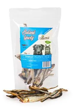 NATURECA pochoutka Šproty sušené 6-8cm 70g + Množstevní sleva